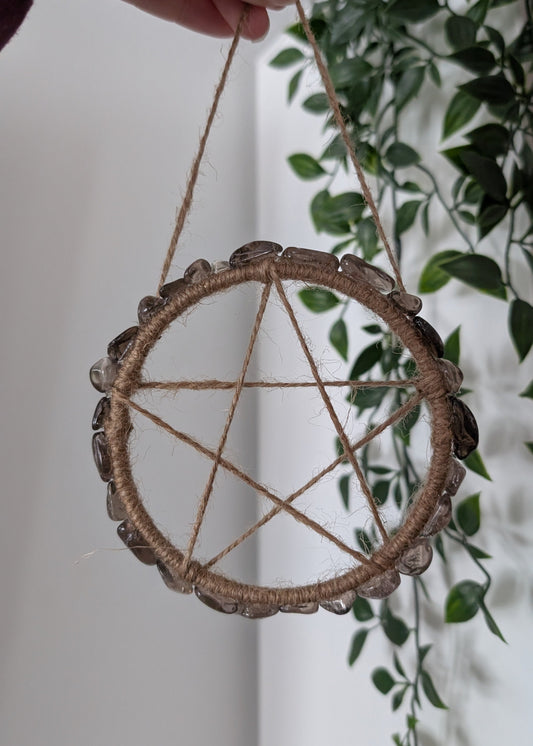 Pentacle de l'ombre - Quartz Fumé