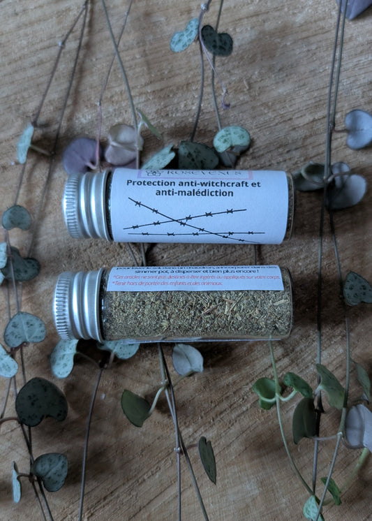 *Mélange d'herbes en poudre - Protection anti-witchcraft et ant-malédiction