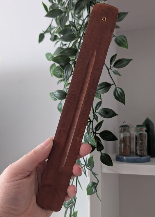 Porte-encens en bois