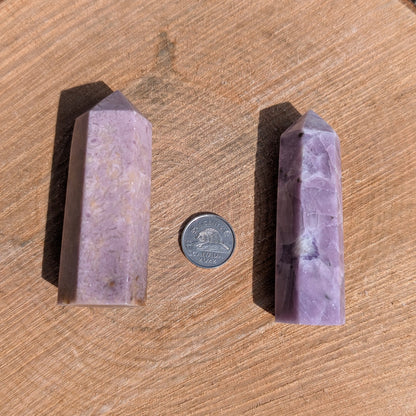 Tour de Lépidolite lilas
