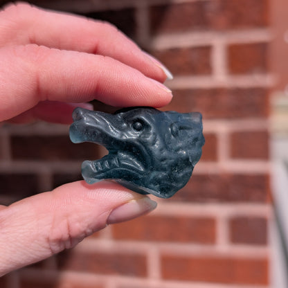 Tête de loups - Carving