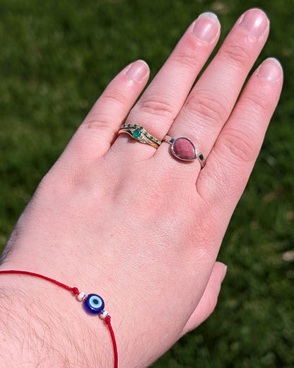 Bague ajustable (argent 925)