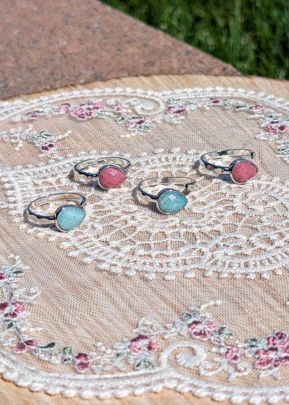 Bague ajustable (argent 925)