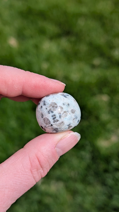 Jaspe Kiwi tumbled