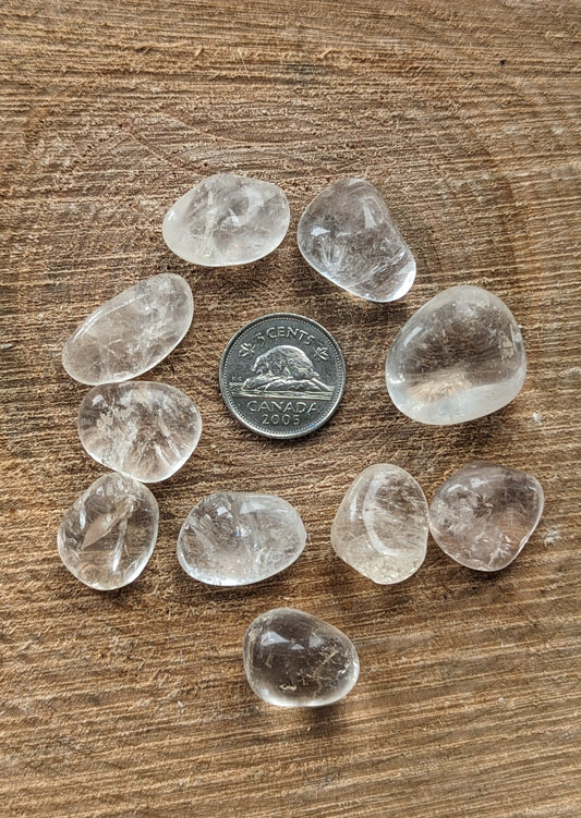 Quartz claire tumbled