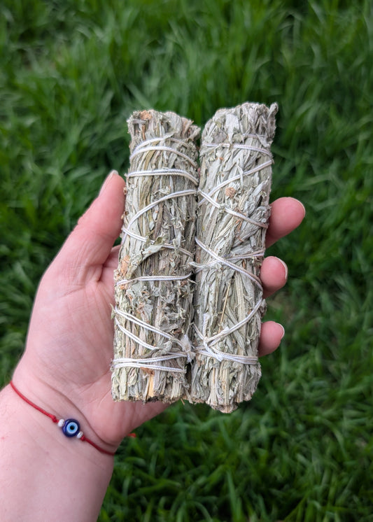 Bâton de purification - Armoise (Mugwort)