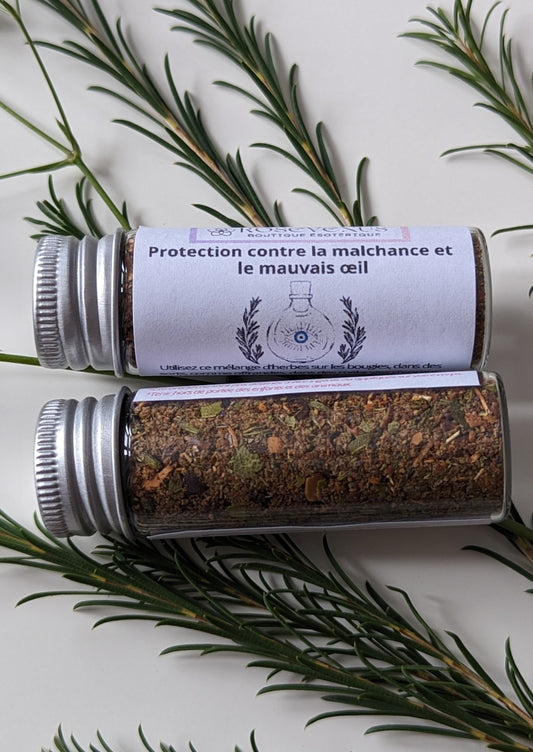 *Mélange d'herbes en poudre - Protection contre la malchance et le mauvais oeil